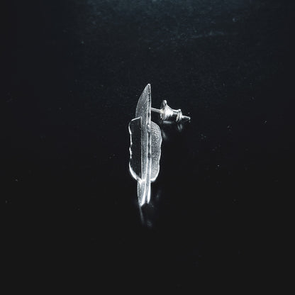 Cross Eroded Earring