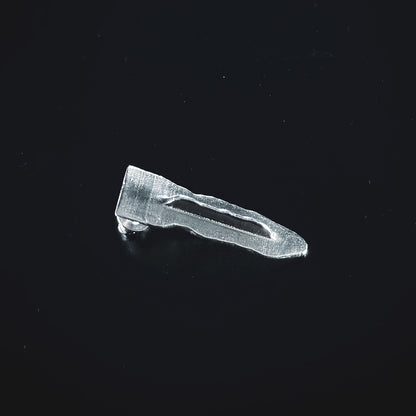 Cross Eroded Earring