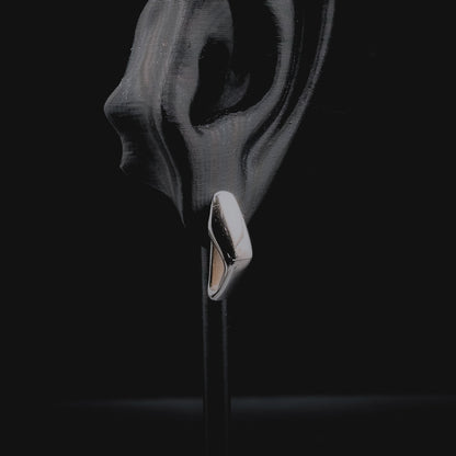 Flow Wide Triangle Earring