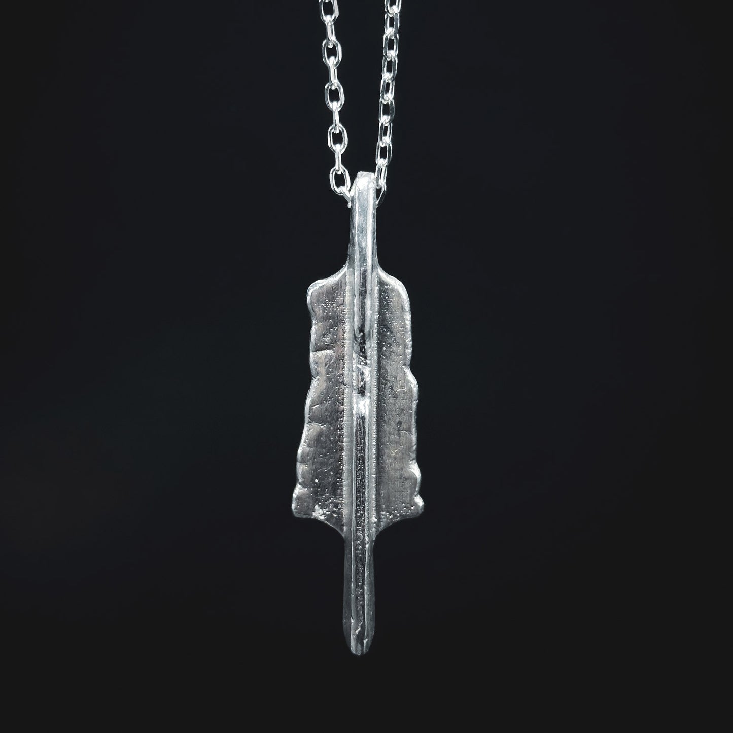 Cross Eroded Pendant