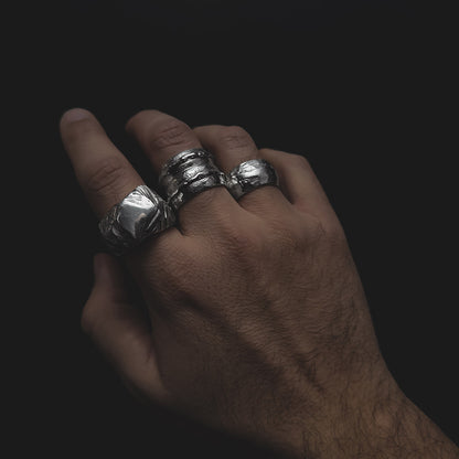 Scar Narrow 002 Ring