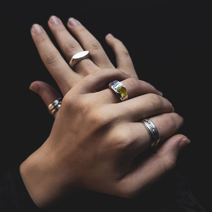 Scar Narrow 001 Ring