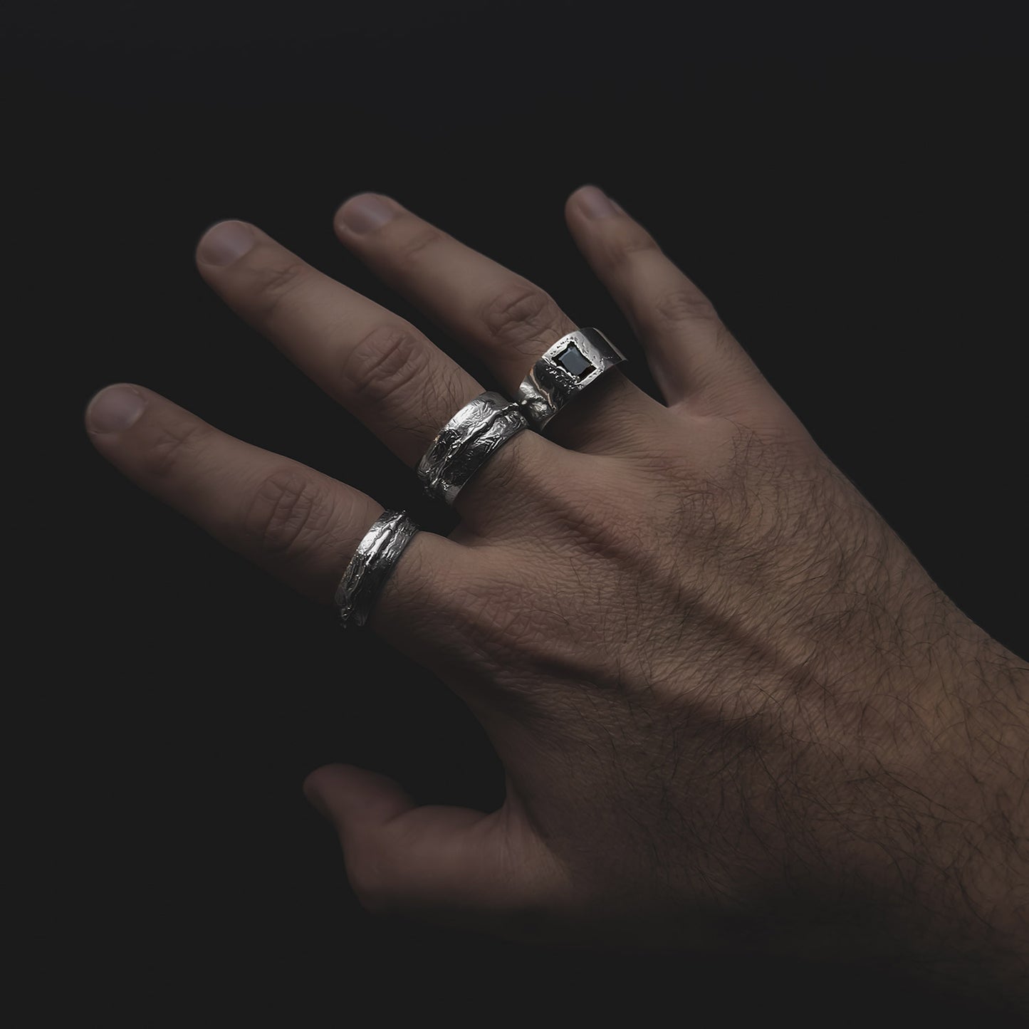 Scar Narrow 002 Ring