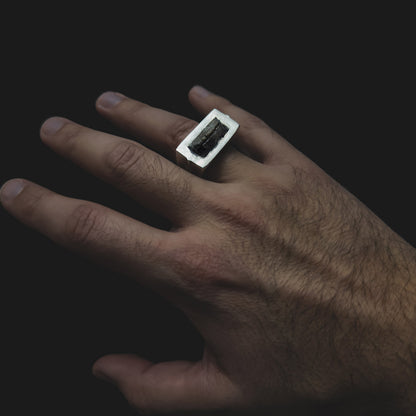Master Scar Melted Tourmaline Ring