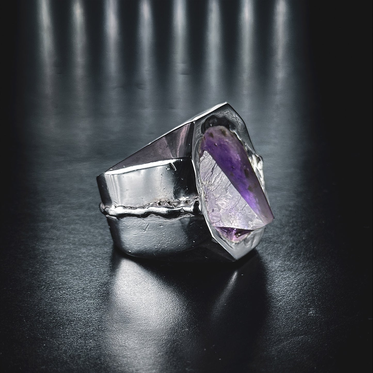 Sequel Scar Amethyst Ring