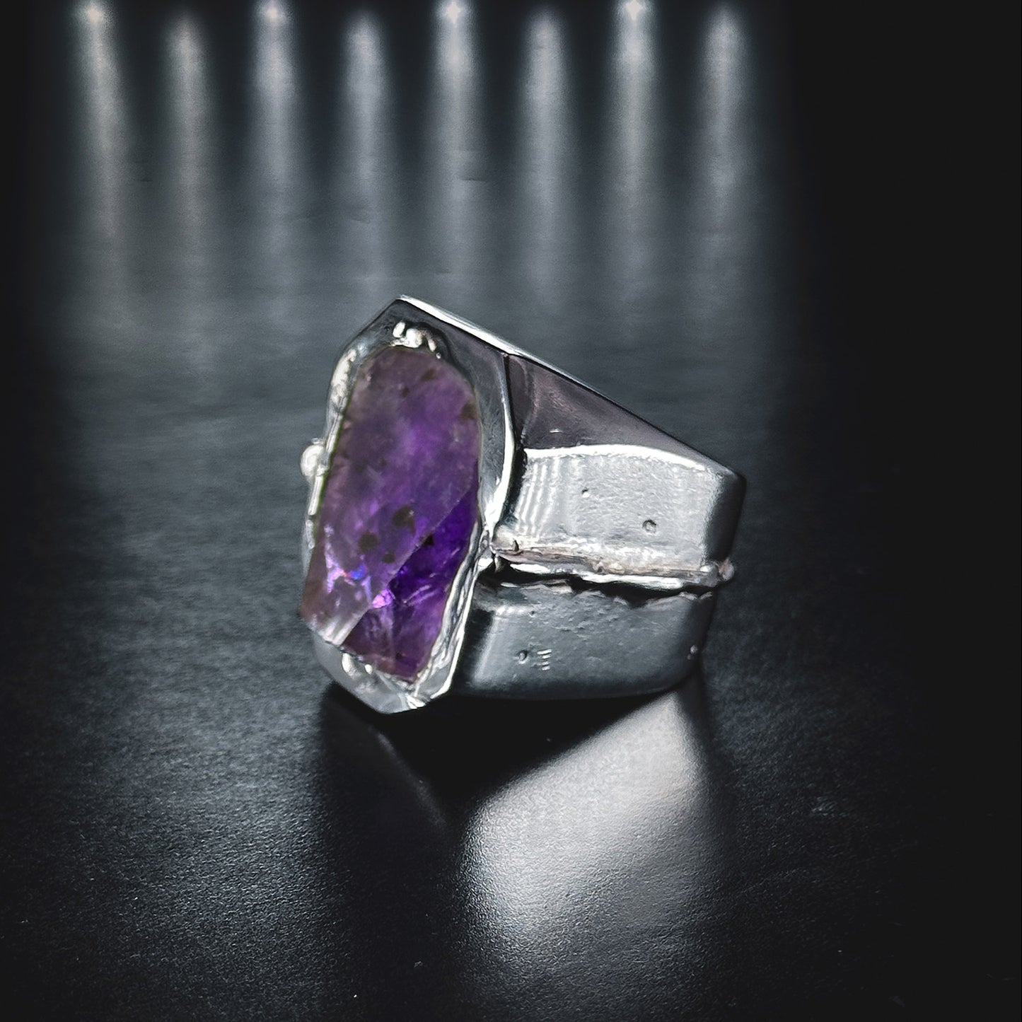 Sequel Scar Amethyst Ring