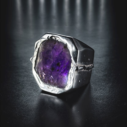 Sequel Scar Amethyst Ring