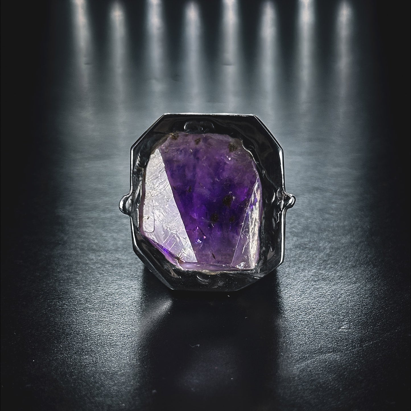 Sequel Scar Amethyst Ring