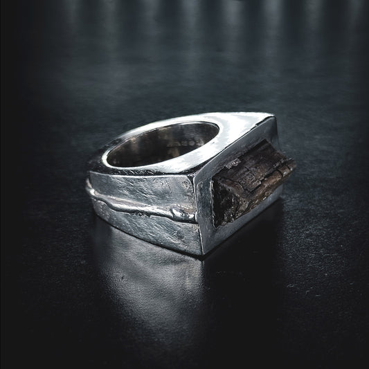 Master Scar Melted Tourmaline Ring