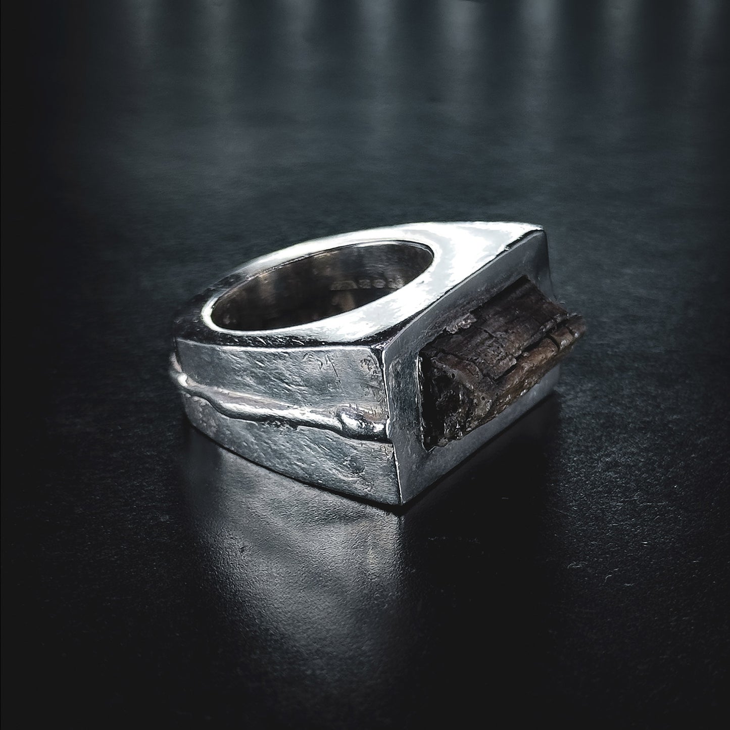 Master Scar Melted Tourmaline Ring